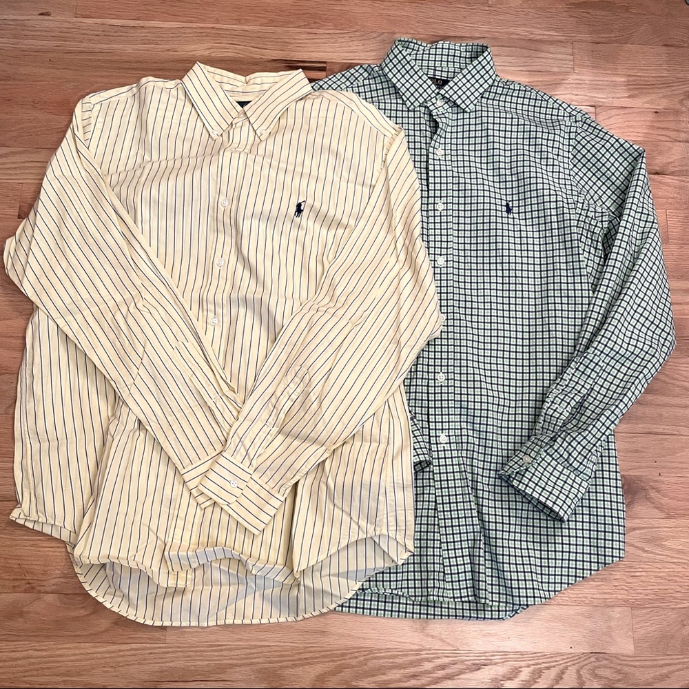Ralph Lauren bundle 2 shirts.